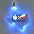 Light Up Pendant Necklace - Texas - Blue